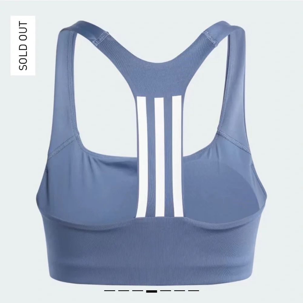 Adidas Power Impact Training Sports Bra Medium - Picture 3 of 5